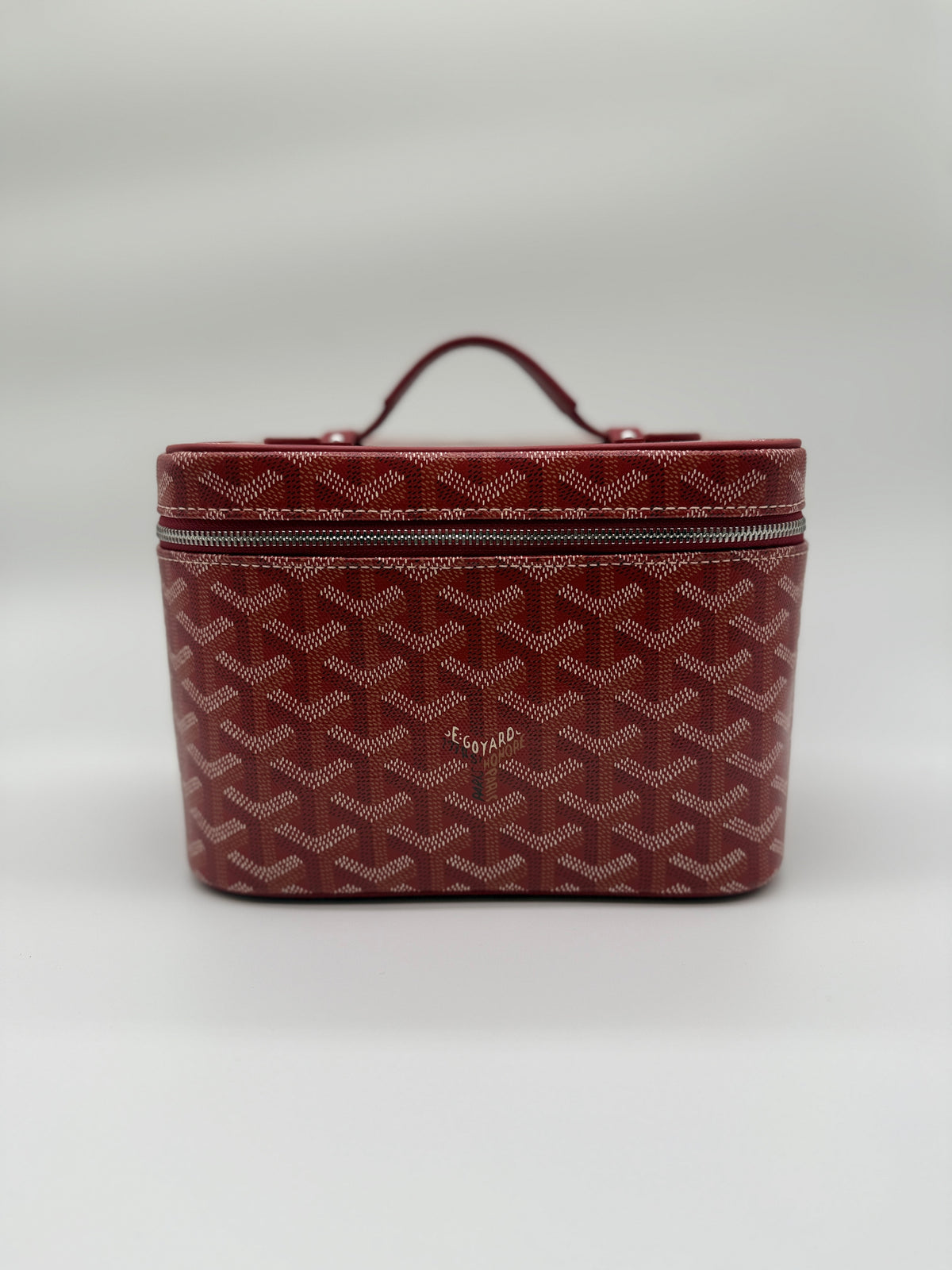 Goyard vanity red