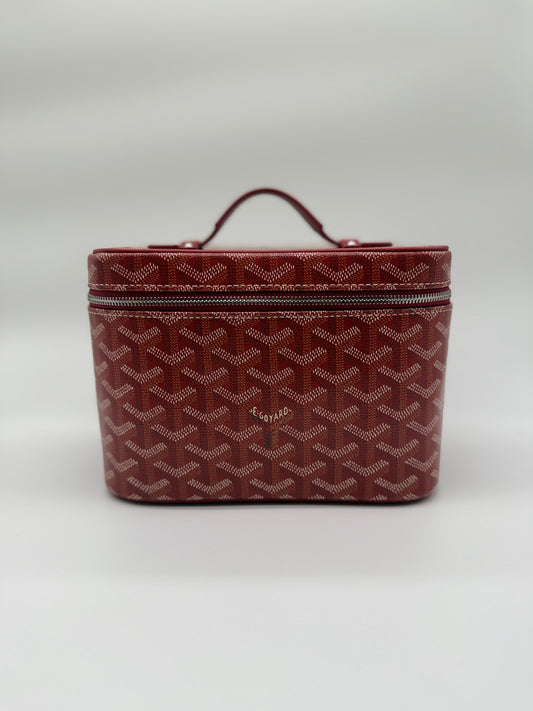 Goyard vanity red