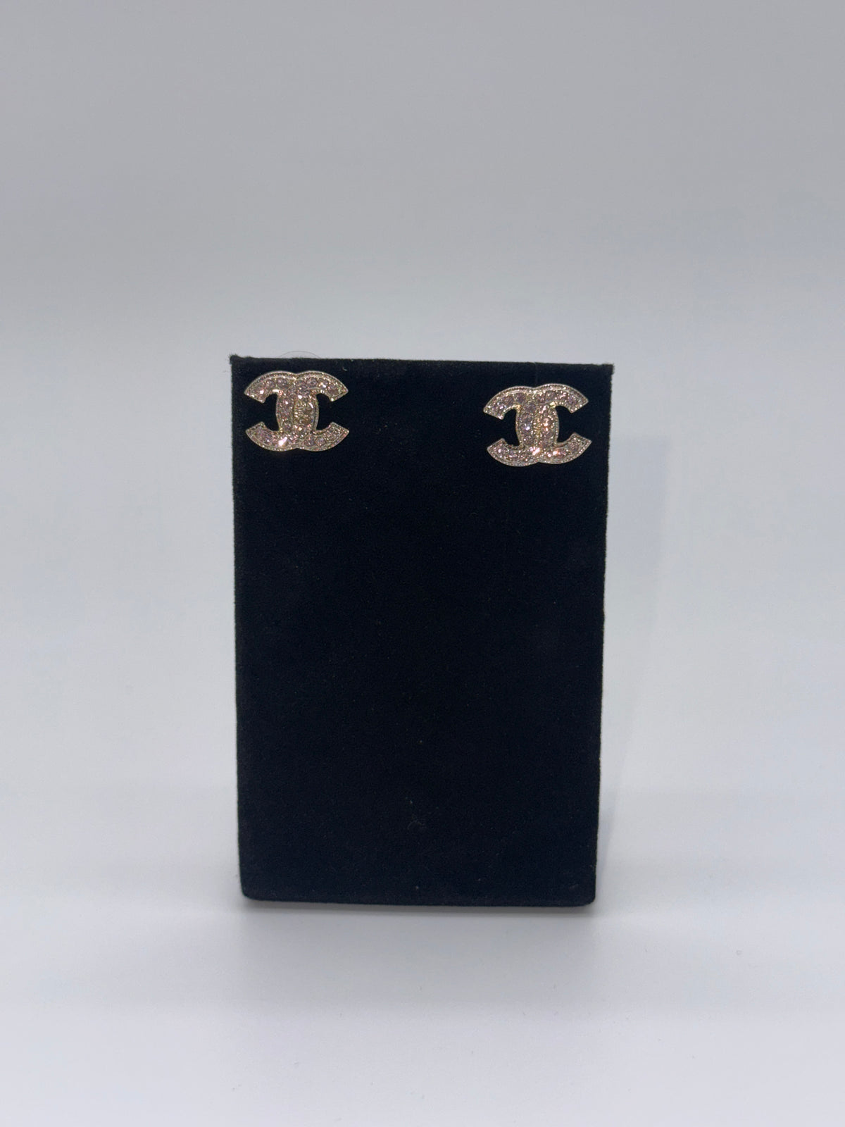 Chanel diamond earrings